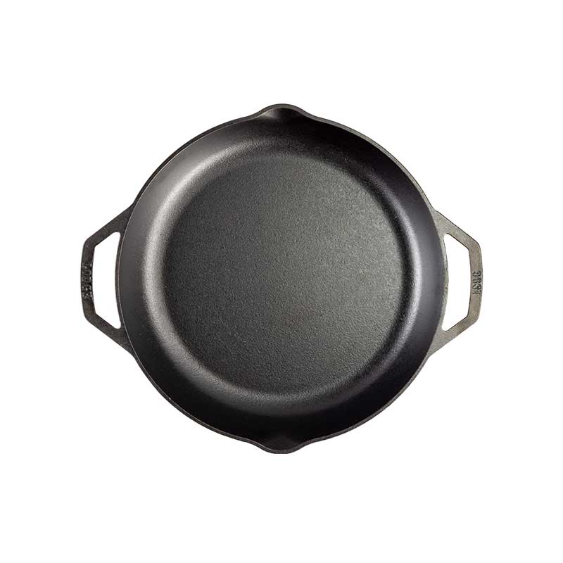 Chef Collection 14 Inch Dual Handle Skillet - Image 2