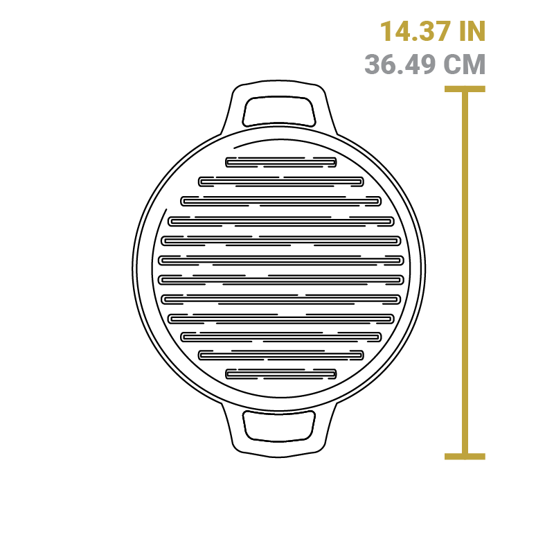 Chef Collection 6 Quart Double Dutch Oven - Image 8