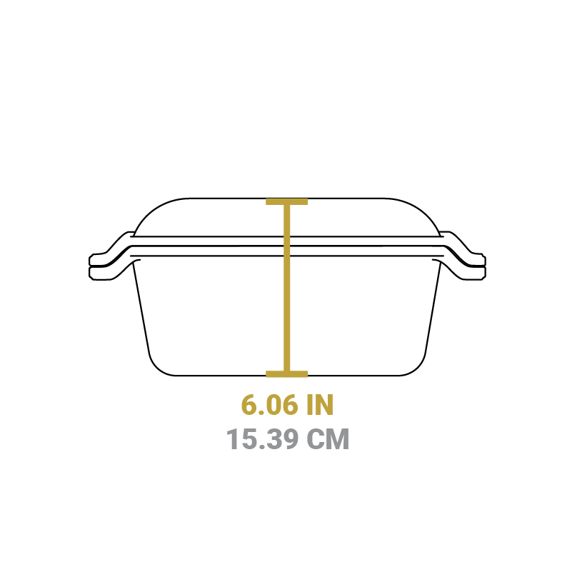 Chef Collection 6 Quart Double Dutch Oven - Image 6