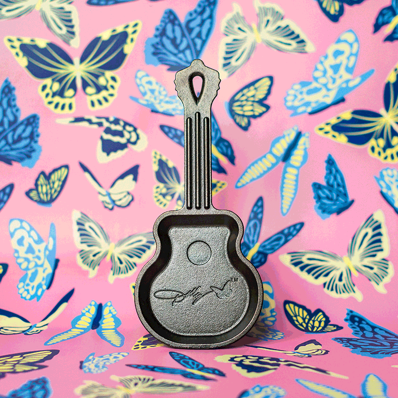 Dolly Parton Rockstar Guitar Mini Skillet - Image 2