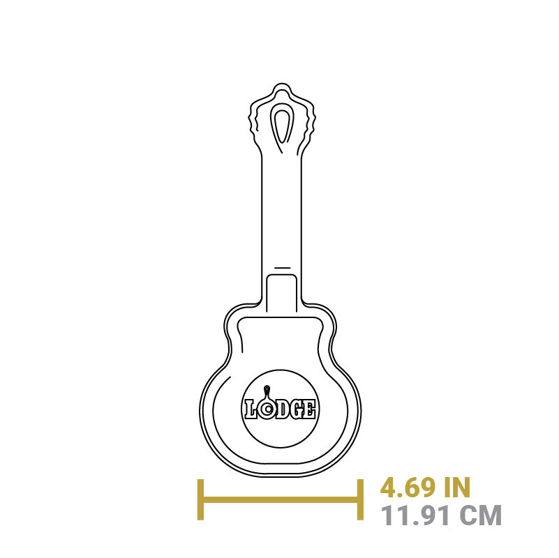 Dolly Parton Rockstar Guitar Mini Skillet - Image 8