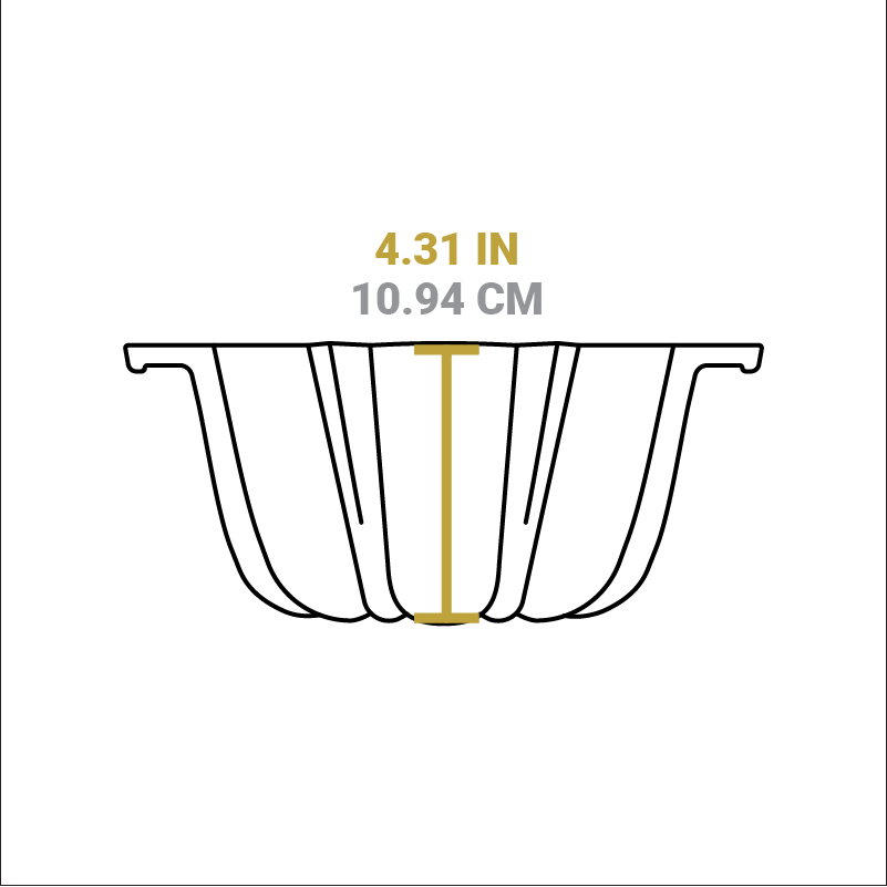 Seasoned Cast Iron Fluted Cake Pan - Image 4