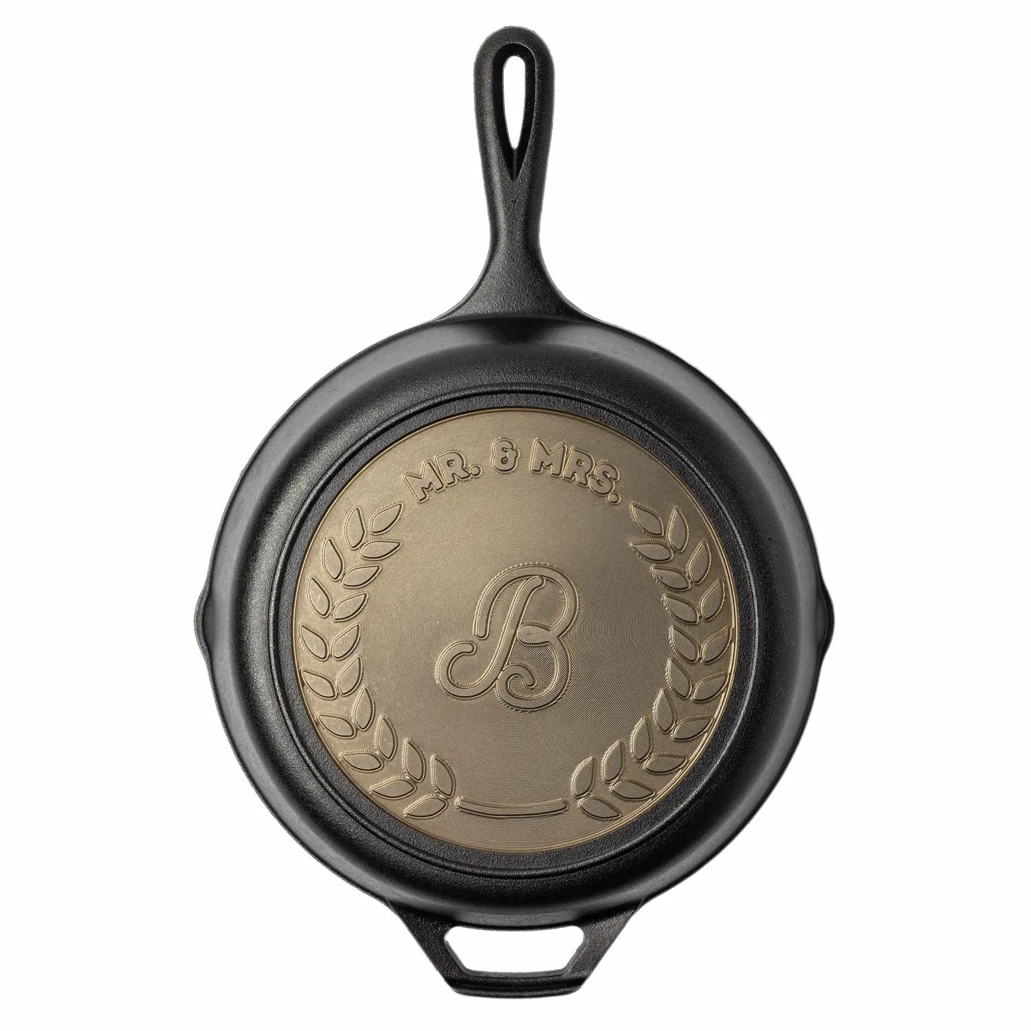 Custom Engraved Monogram Skillet - Image 2