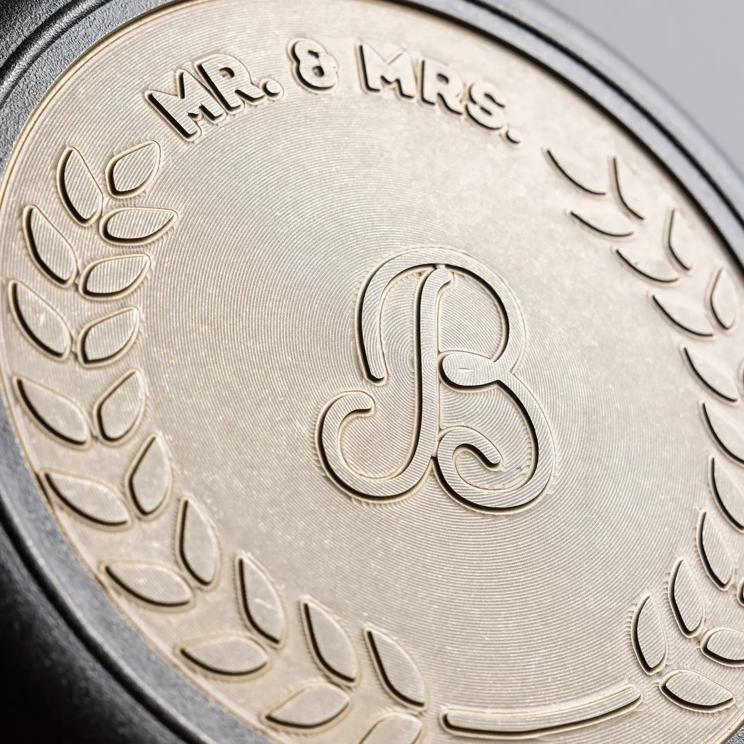 Custom Engraved Monogram Skillet - Image 6
