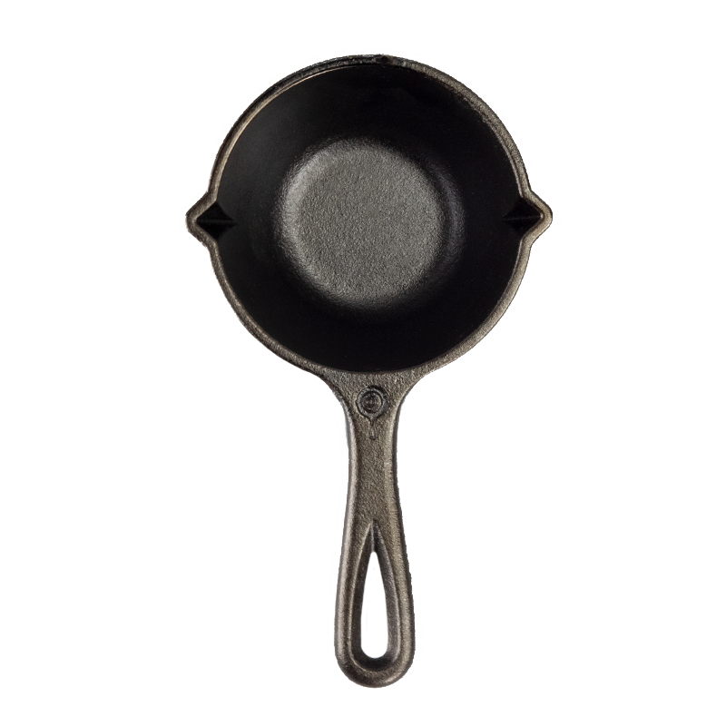 Seasoned Cast Iron Melting Pot - Image 2