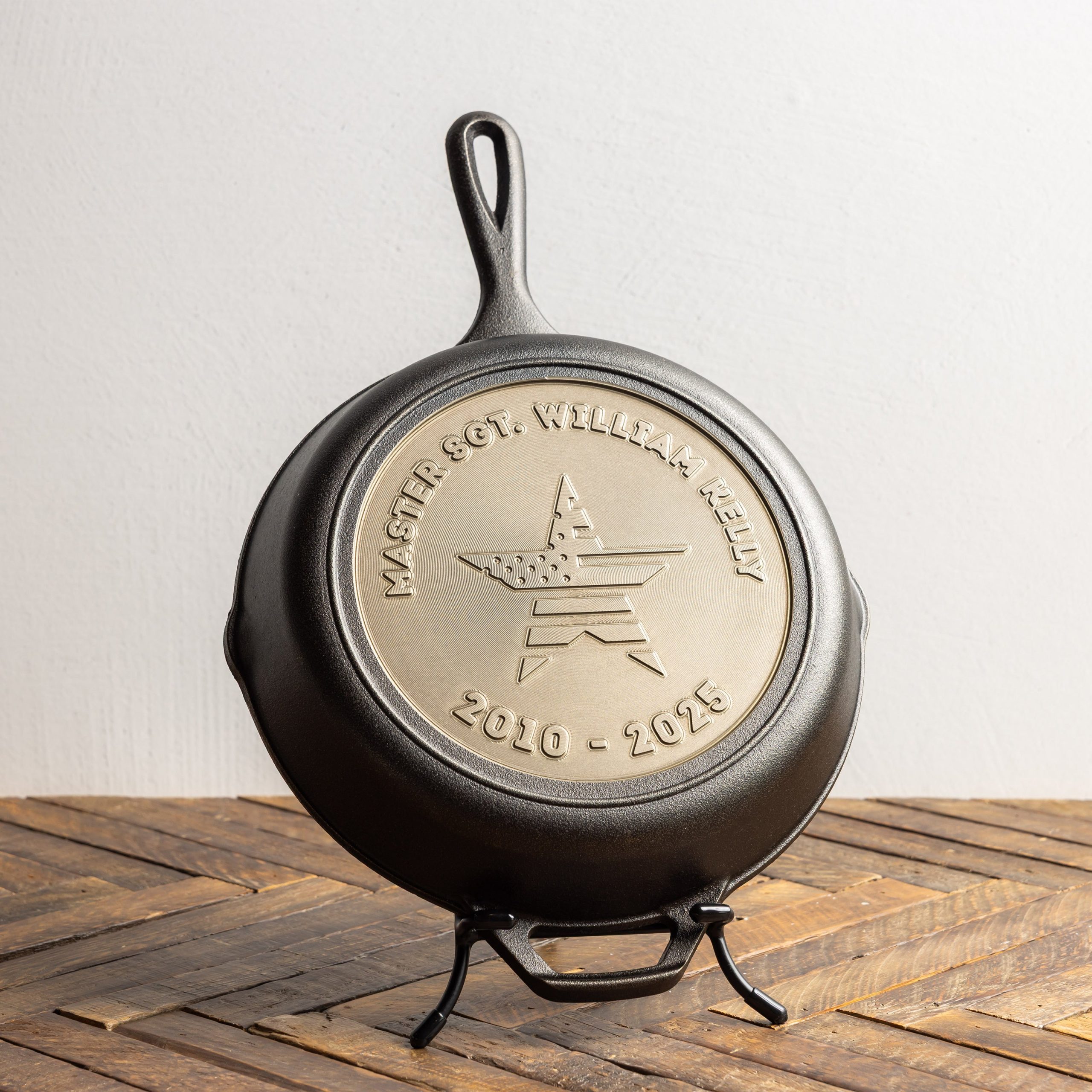 Custom Engraved Honor Skillet - Image 4