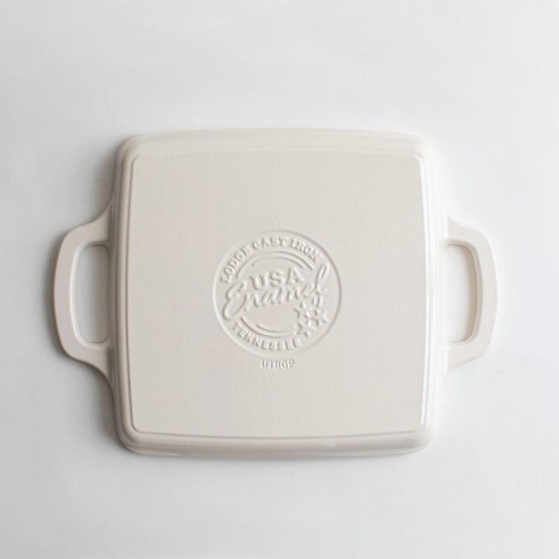 USA Enamel 11 Inch Enameled Cast Iron Grill Pan - Image 8