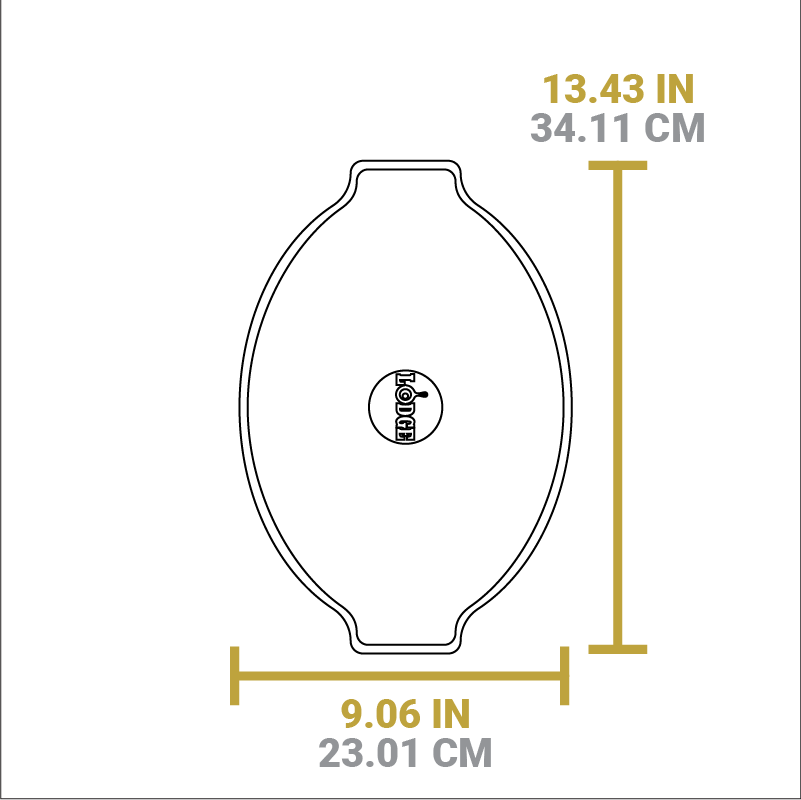 Grip Style Oval Wood Underliner - Image 4