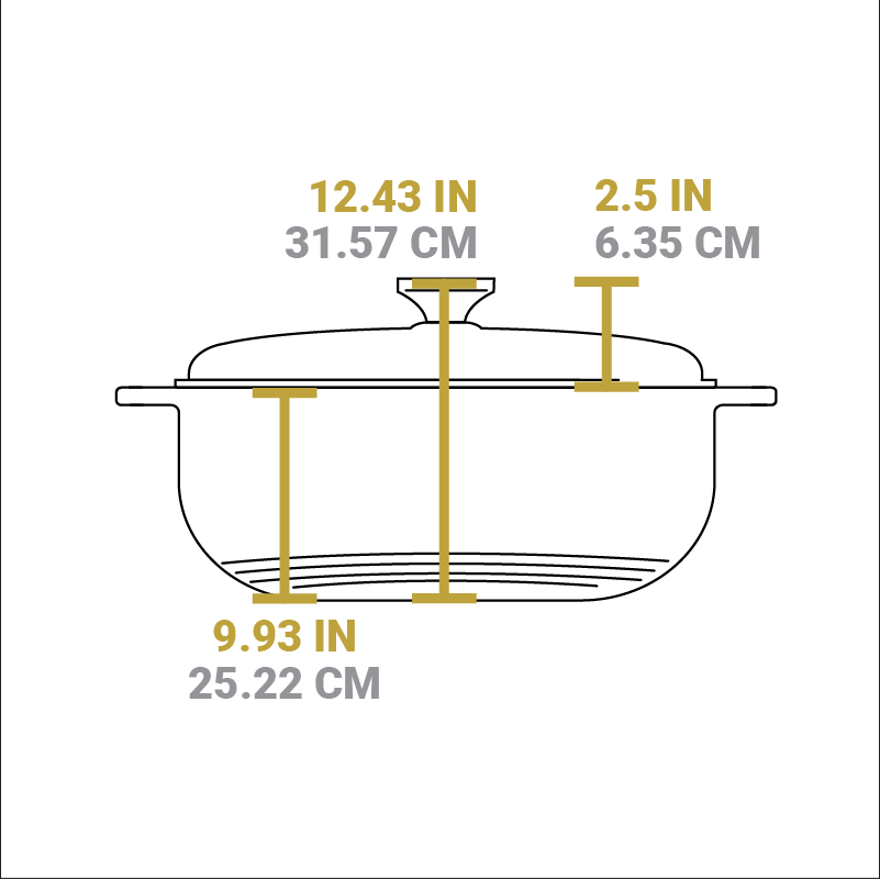 Essential Enamel Oval Dutch Oven - Image 9