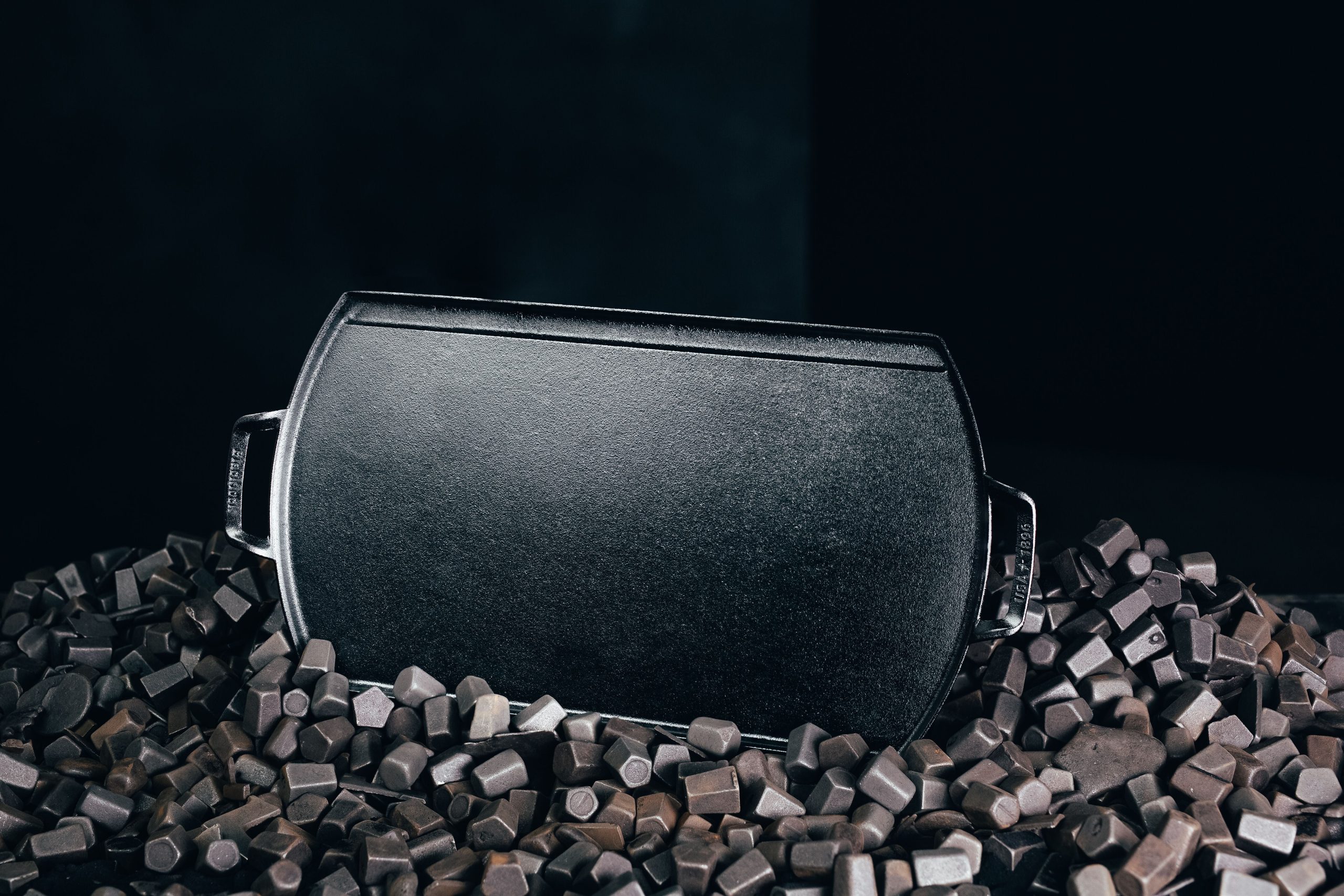 Blacklock Lightweight Cast Iron Double Burner Griddle - Image 6