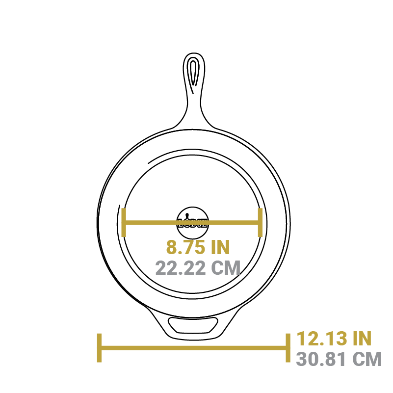 Cast Iron Covered Deep Skillet - Image 27