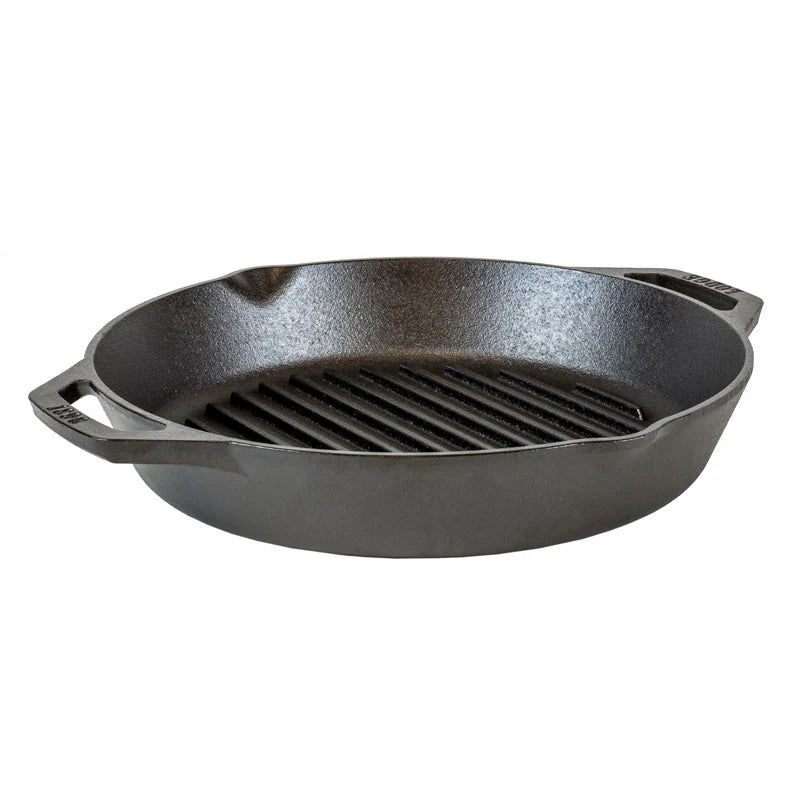 Dual Handle Cast Iron Grill Pan - Image 10