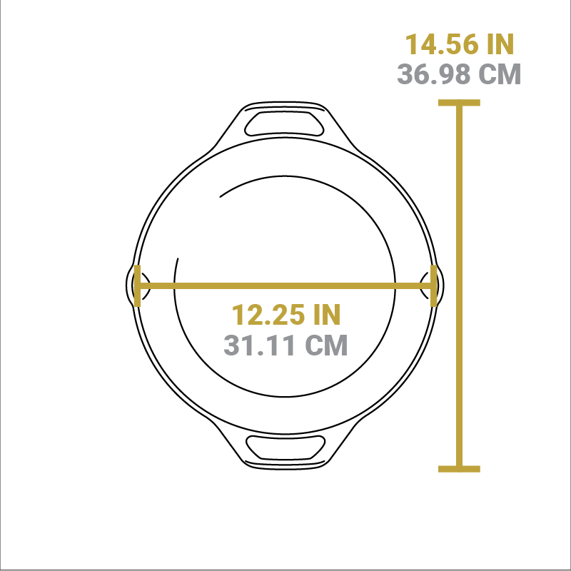 Cast Iron Dual-Handle Pan - Image 43