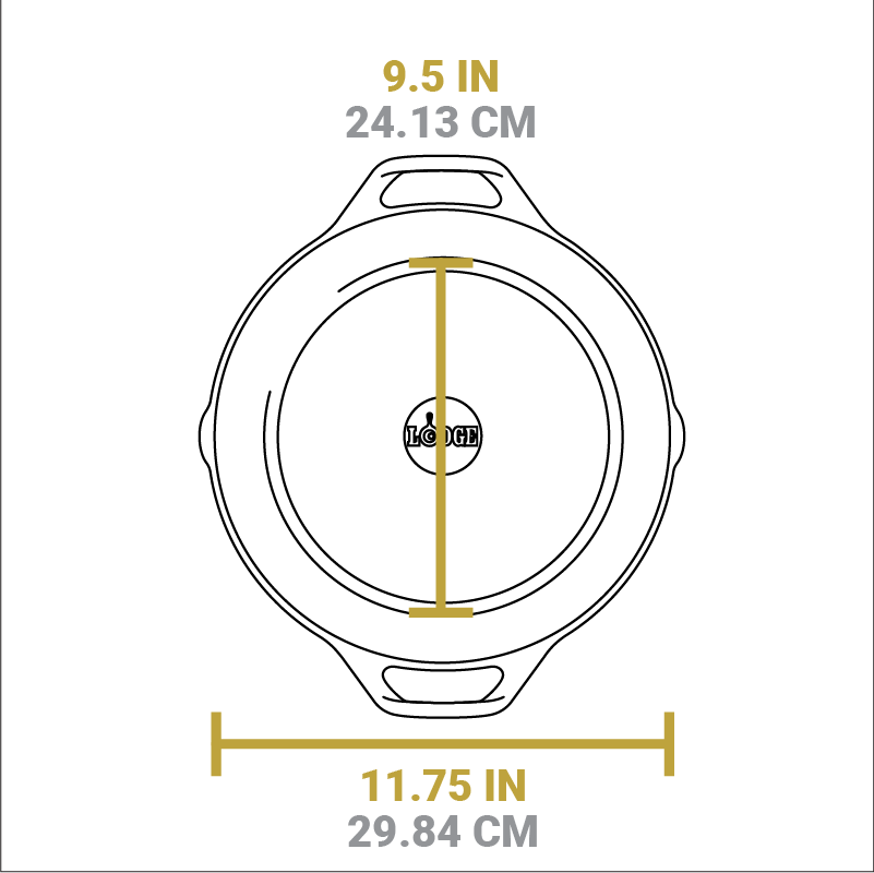 Cast Iron Dual-Handle Pan - Image 44