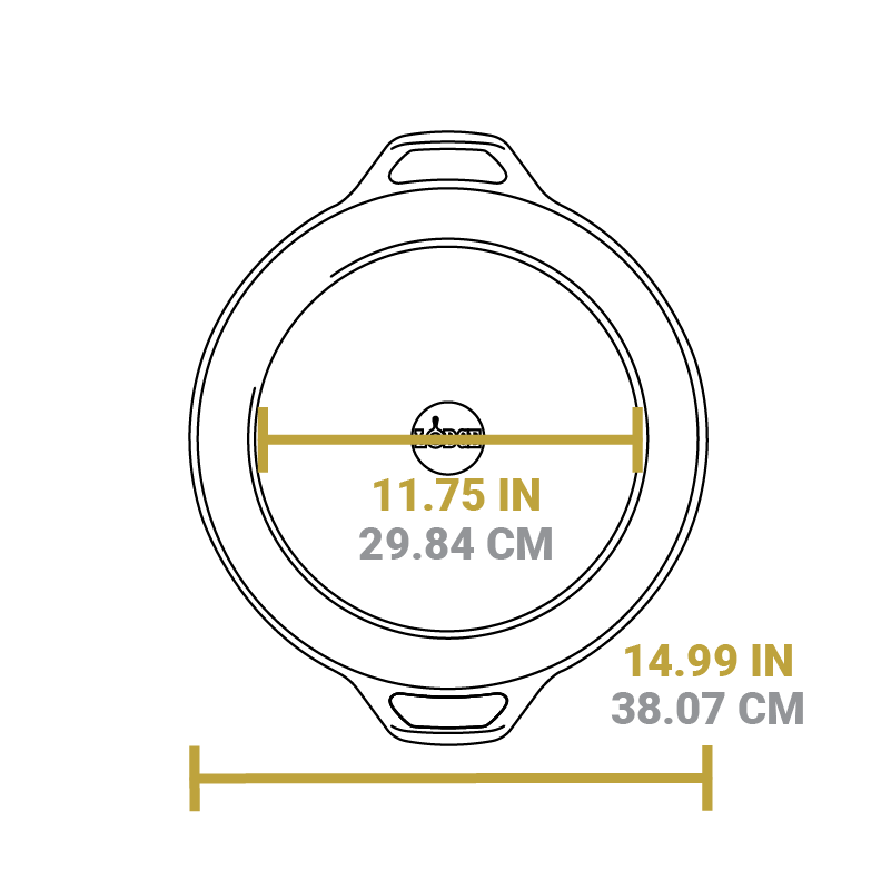 Cast Iron Dual-Handle Pan - Image 69