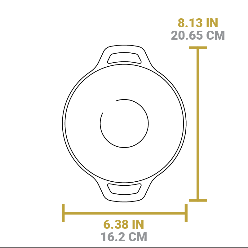 Cast Iron Mini Wok - Image 10