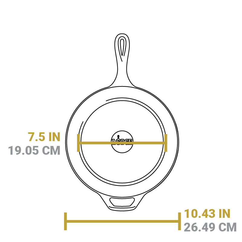 Cast Iron Covered Deep Skillet - Image 19