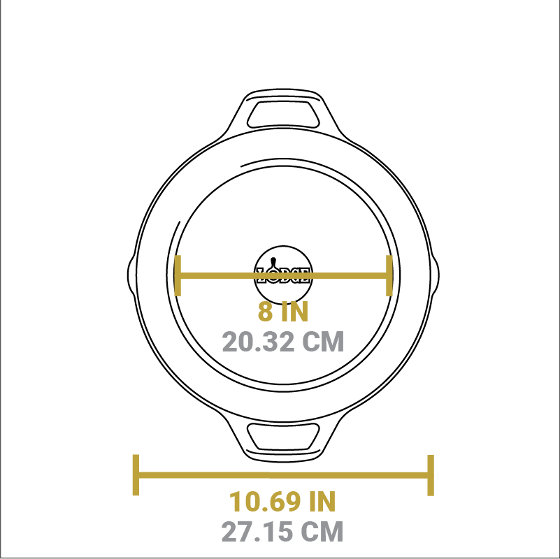 Cast Iron Dual-Handle Pan - Image 38