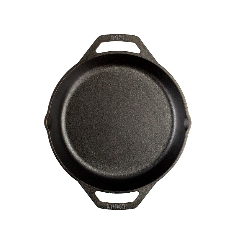 Wanderlust 10.25 Inch Cast Iron Dual Handle Camper Pan - Image 3