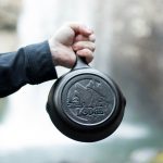 Wildlife Series? 6.5 Inch Cast Iron Wolf Skillet