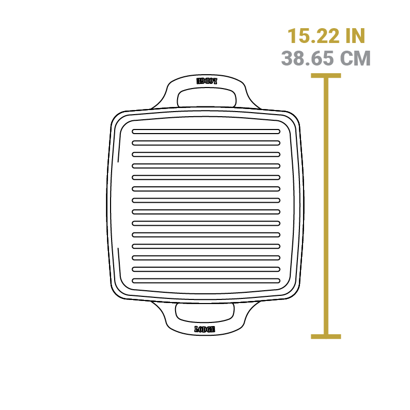 USA Enamel 11 Inch Enameled Cast Iron Grill Pan - Image 32