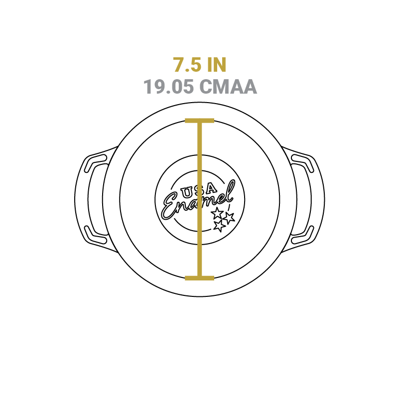 USA Enamel? Cast Iron Dutch Oven - Image 126