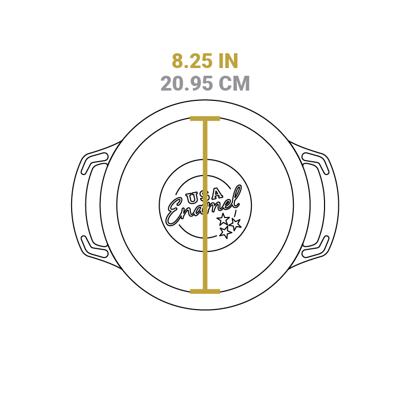 USA Enamel? Cast Iron Dutch Oven - Image 135